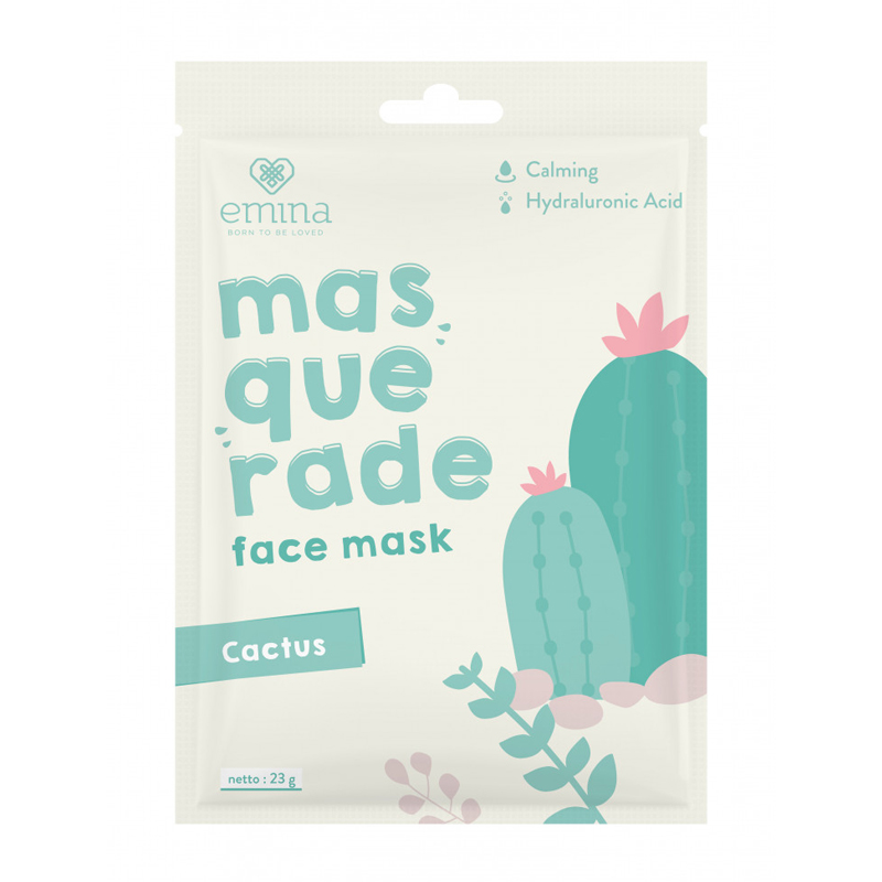 Emina Masquerade Face Mask Cactus 23gr | Gogobli