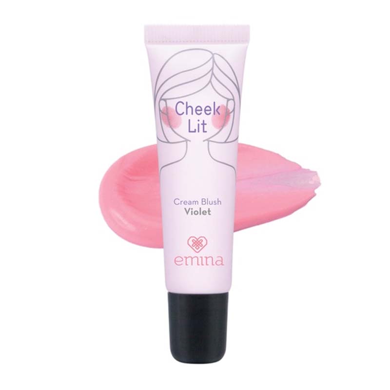 Emina Cheeklit Cream Blush Violet 10ml | Gogobli