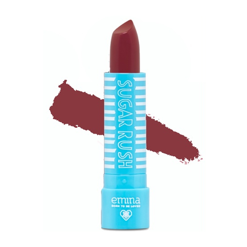 Emina Sugar Rush Lipstick 16 Peach Drops 3.8gr | Gogobli