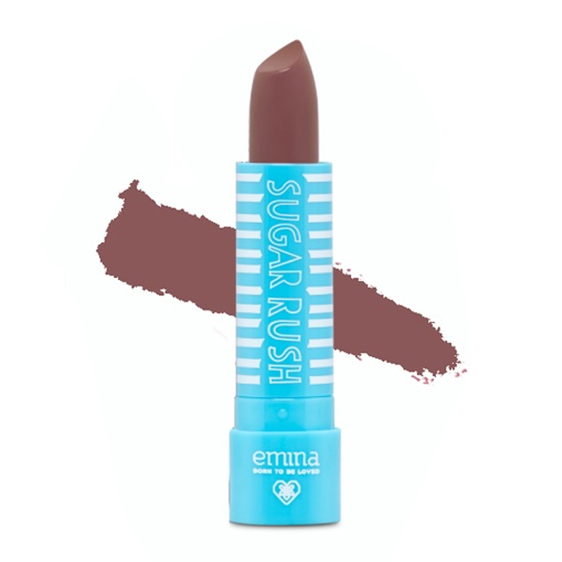 Emina Sugar Rush Lipstick 13 Choco Cherry 3.8gr | Gogobli
