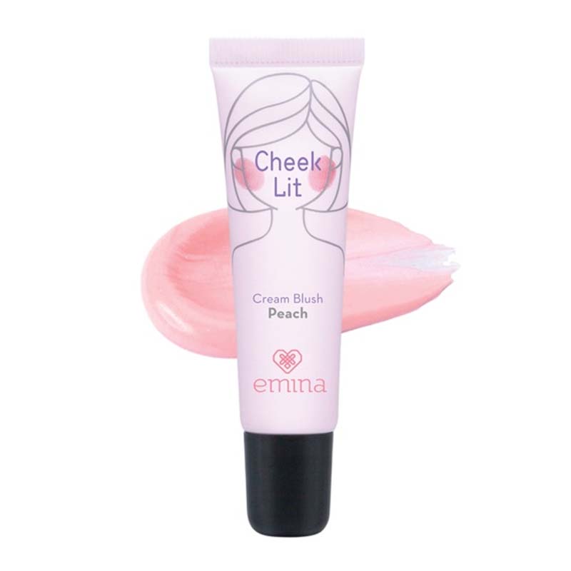 Jual Emina Cheeklit Cream Blush Peach 10ml HBHoz