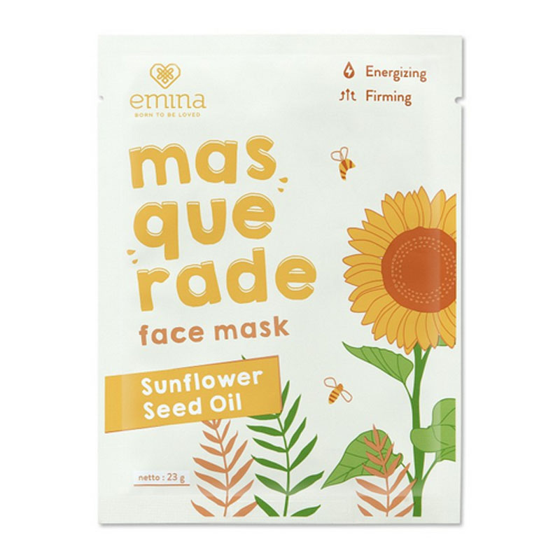 Emina Masquerade Face Mask Sunflower Seed Oil 23gr | Gogobli