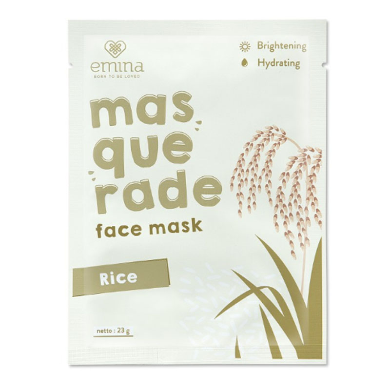 Emina Masquerade Face Mask Rice 23gr | Gogobli
