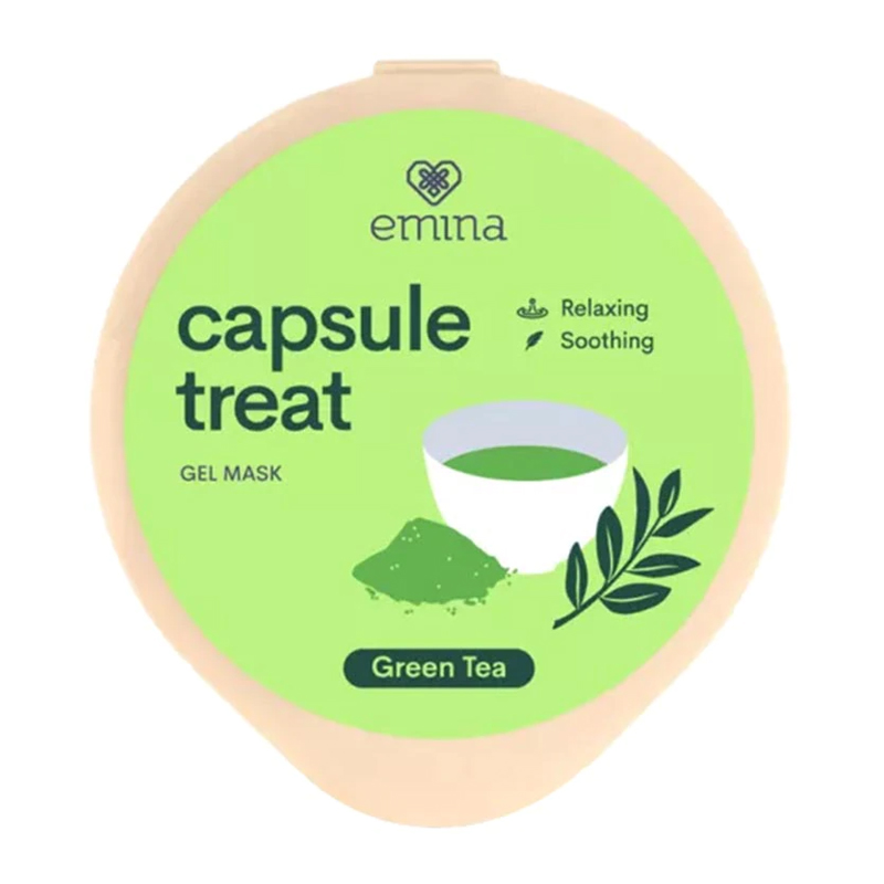 Emina Capsule Treat Gel Mask Green Tea 10ml | Gogobli