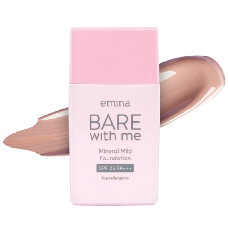 Emina Bare With Me Mineral Mild Foundation 04 Mocca 30gr | Gogobli