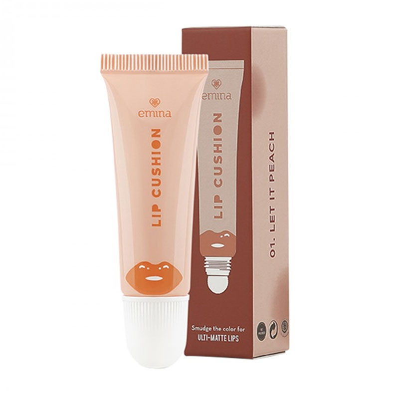 Emina Lip Cushion 01 Let It Peach | Gogobli