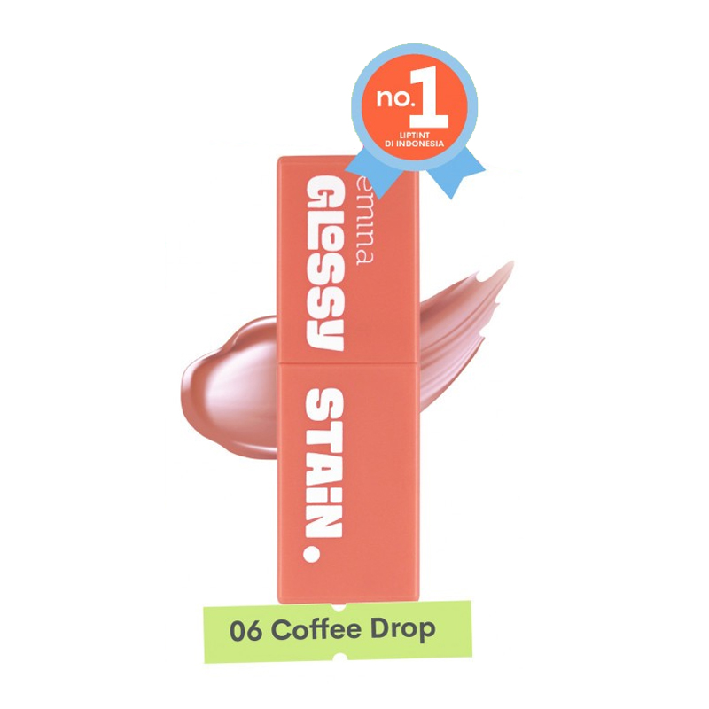 Emina Glossy Stain Coffee Drop 3gr | Gogobli