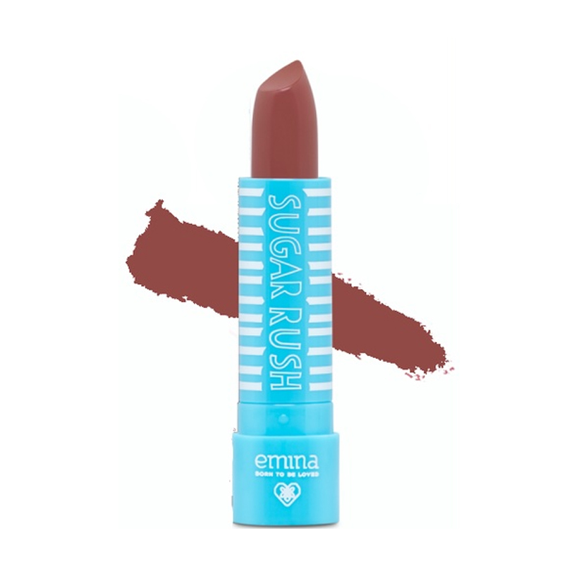 Emina Sugar Rush Lipstick 15 Maple Crunch 3.8gr | Gogobli