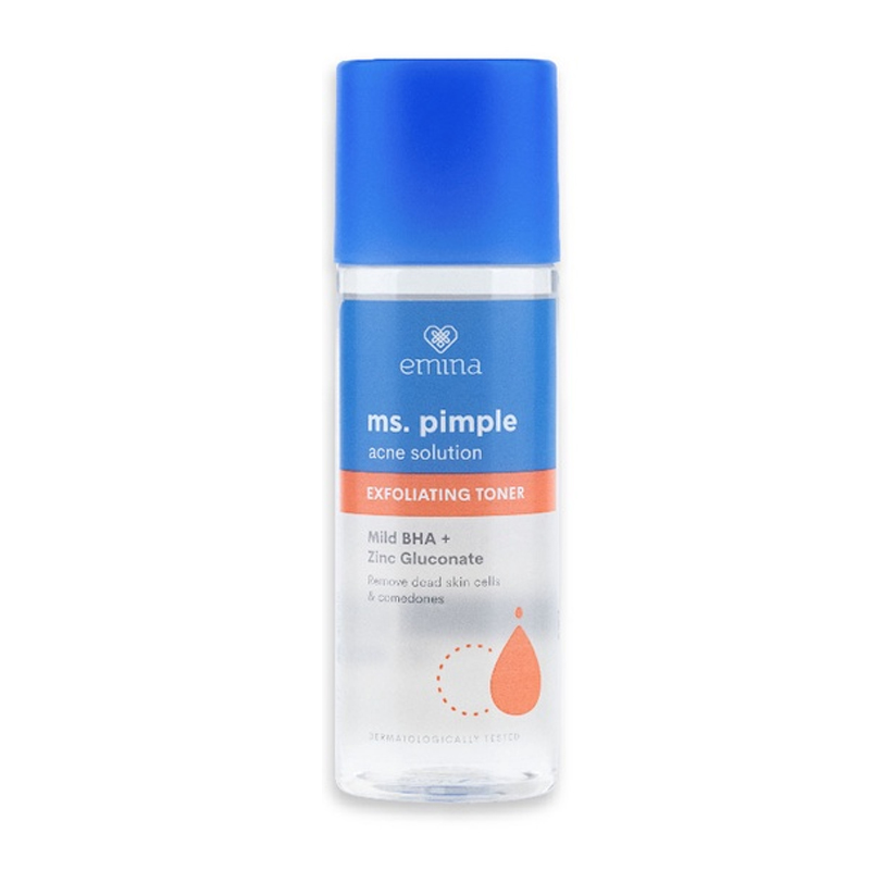Emina Ms Pimple Acne Solution Exfoliating Face Toner 100ml | Gogobli