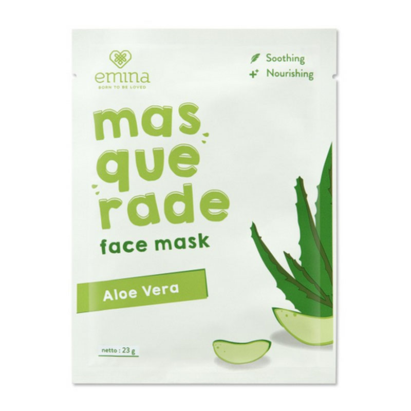 Emina Masquerade Face Mask Aloe Vera 23gr | Gogobli