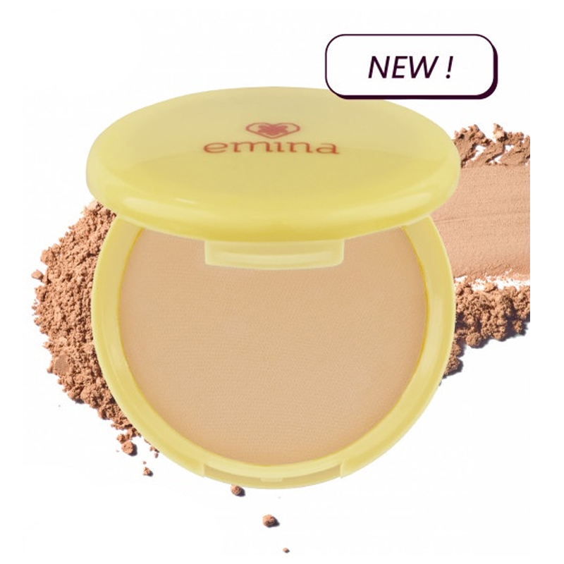 Emina Daily Matte Compact Powder 02 Natural 11gr | Gogobli