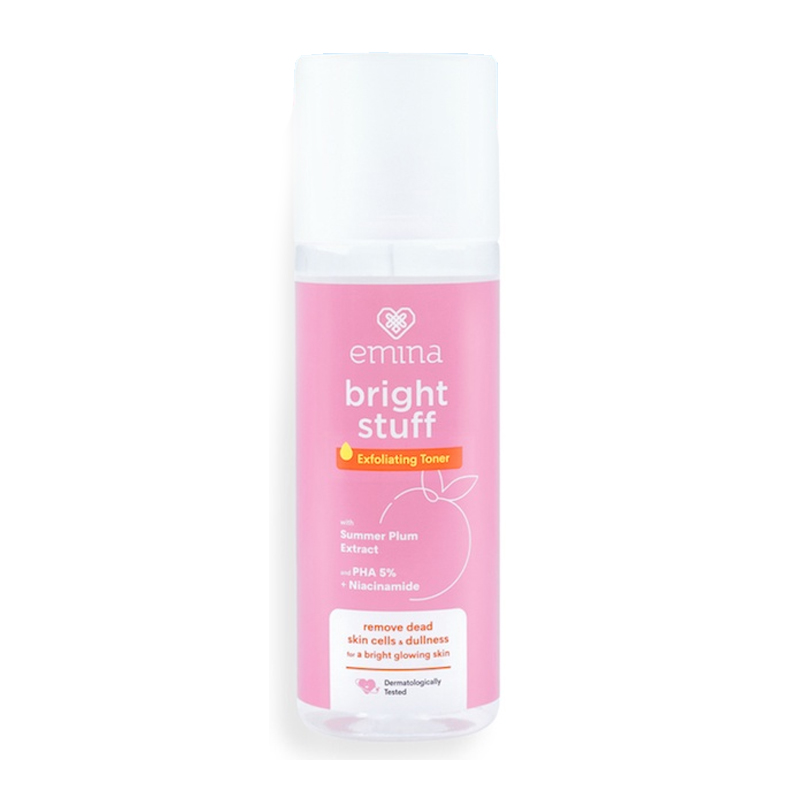 Emina Face Bright Stuff Exfoliating Toner 100ml | Gogobli
