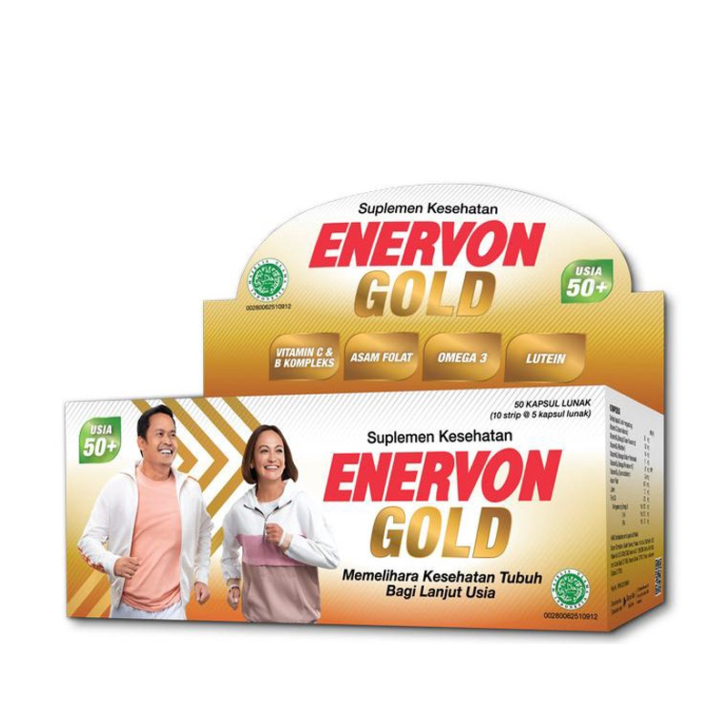 Enervon Gold 50 Kapsul | Gogobli