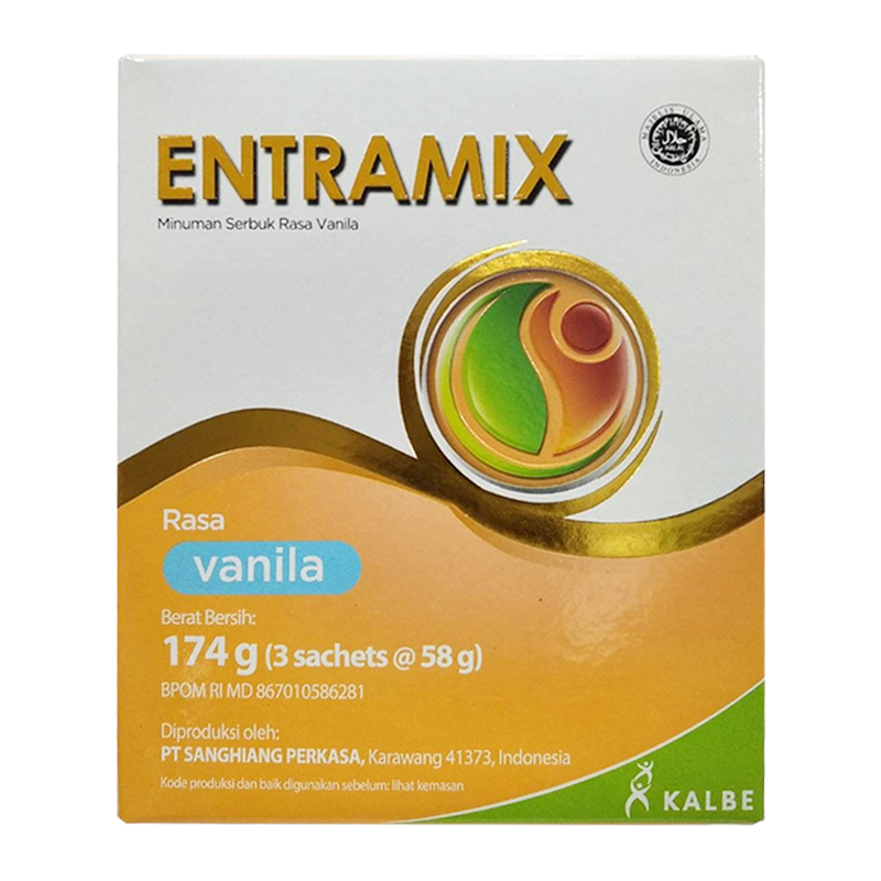 Entramix Vanilla 174gr (3 Sachet @ 58gr) | Gogobli
