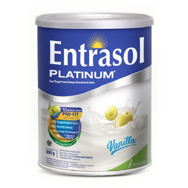 Entrasol Platinum Vanilla 800gr | Gogobli