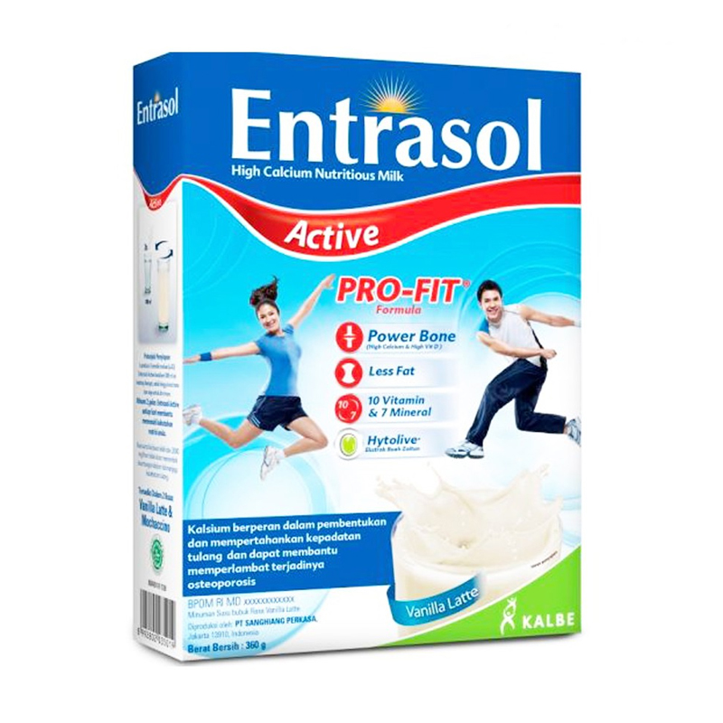 Entrasol Active Vanilla Latte 360gr | Gogobli