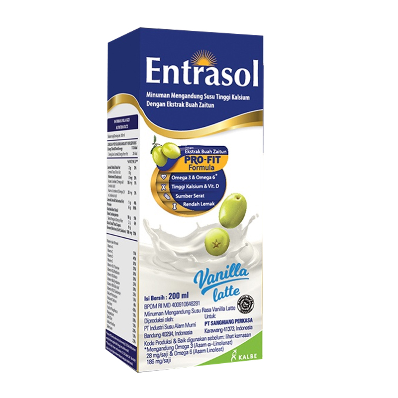 Entrasol RTD Vanilla Latte 200ml | Gogobli