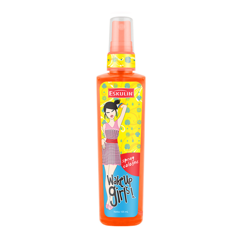 Eskulin Spray Cologne Wake Up Girls 105ml | Gogobli
