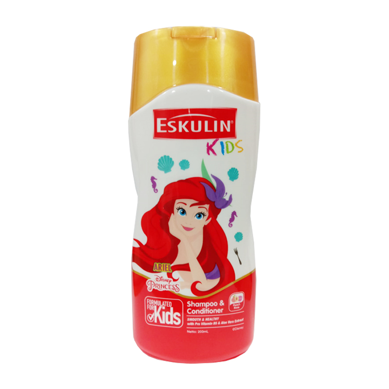Eskulin Princess Shampoo And Conditioner Ariel 200ml | Gogobli