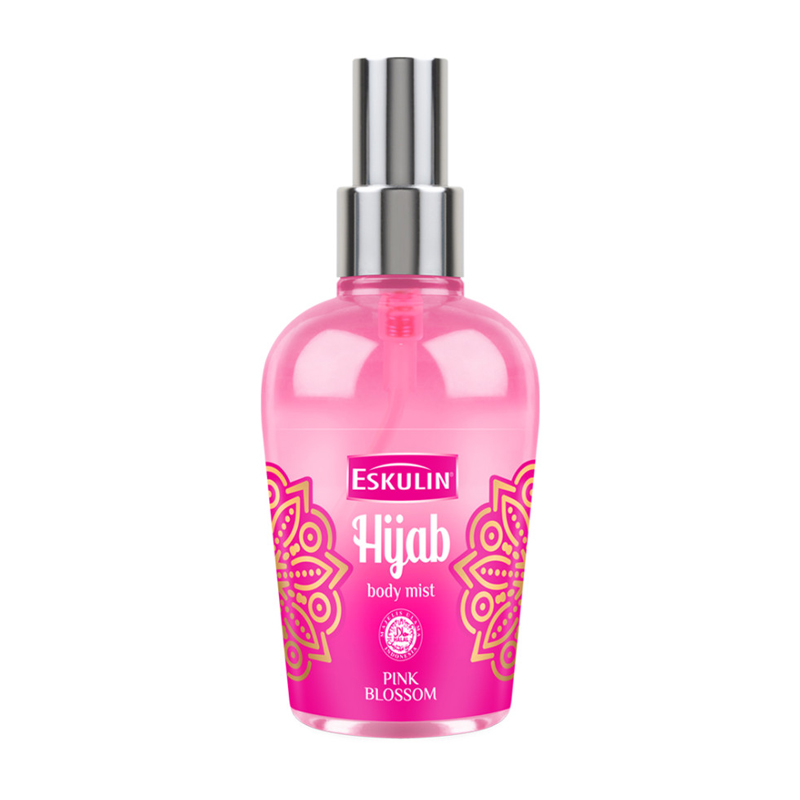 Eskulin Hijab Body Mist Pink Blossom 125ml | Gogobli