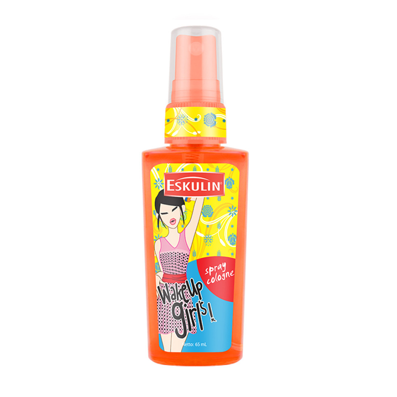 Eskulin Spray Cologne Wake Up Girls 65ml | Gogobli