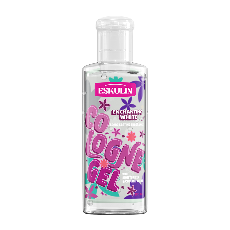 Eskulin Cologne Gel Enchanting White 100ml | Gogobli