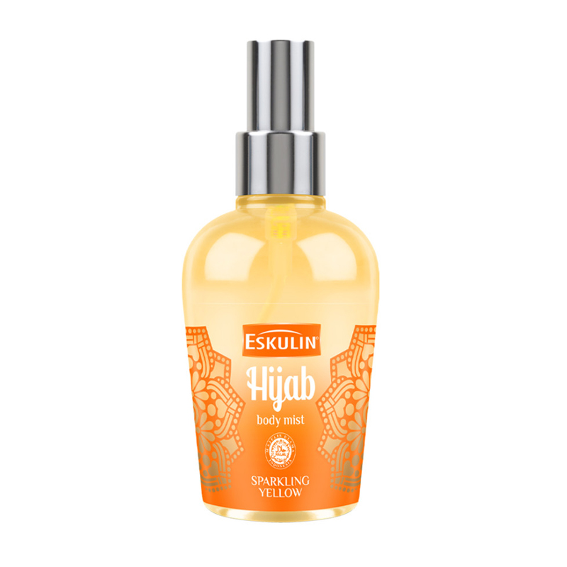 Eskulin Hijab Body Mist Sparkling Yellow 125ml | Gogobli