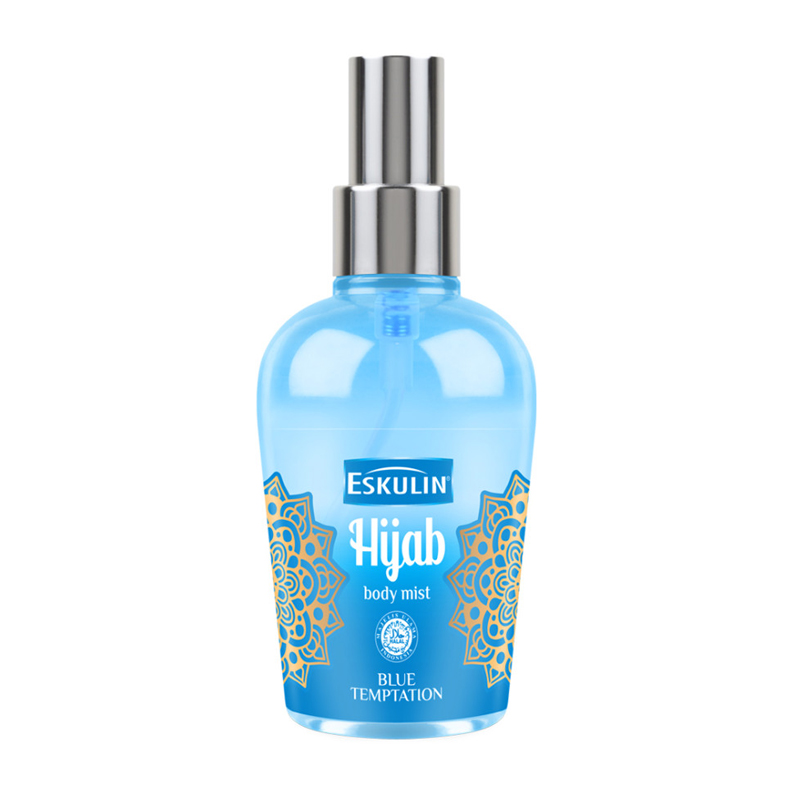 Eskulin Hijab Body Mist Blue Temptation 125ml | Gogobli