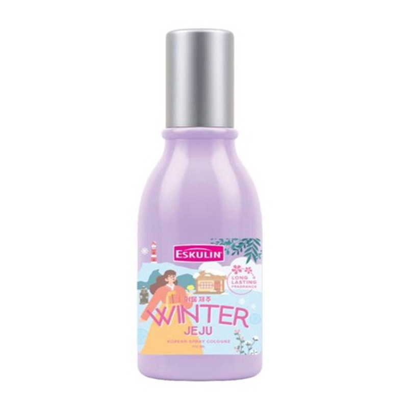 Eskulin Korean Spray Cologne Winter Jeju 110ml | Gogobli
