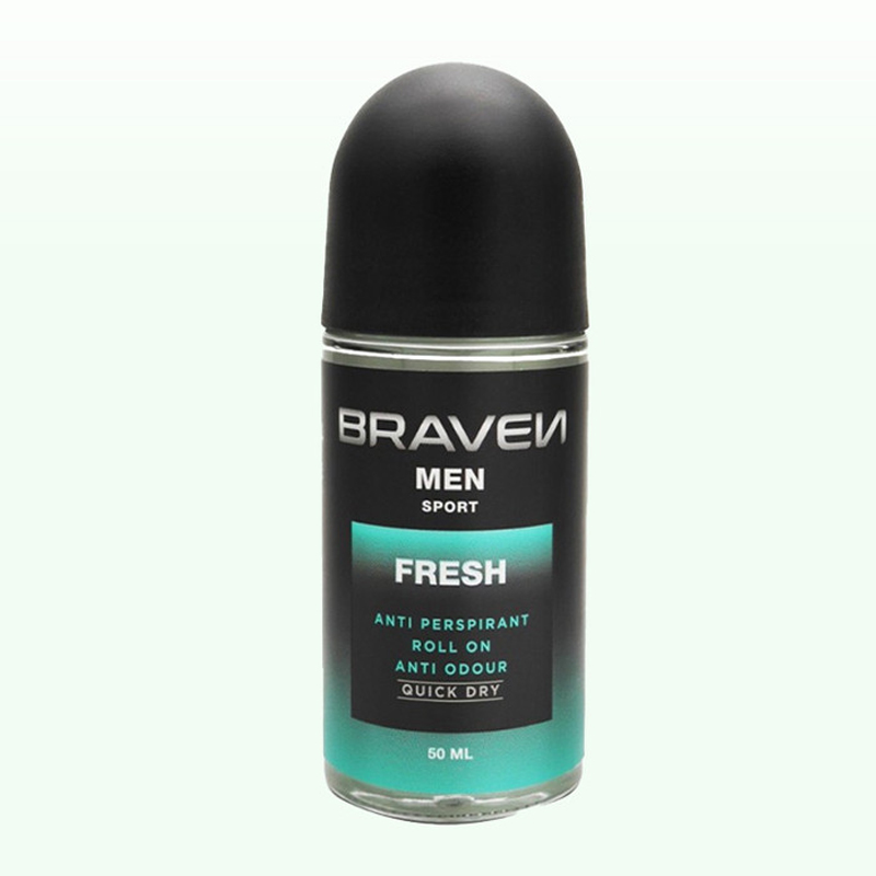 Braven Anti-Perspirant Roll On Fresh 50ml | Gogobli