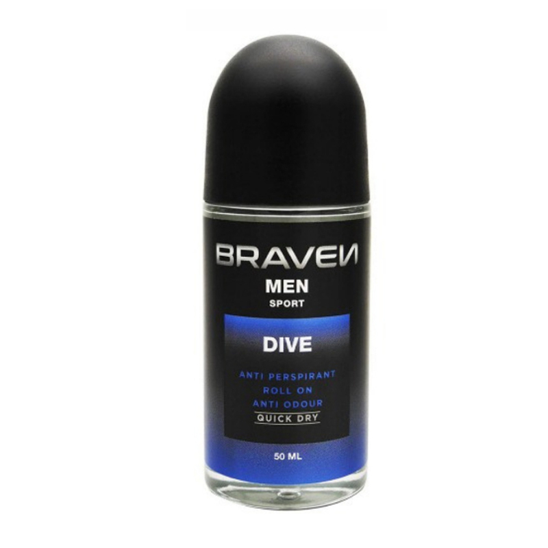 Braven Anti-Perspirant Roll On Dive 50ml | Gogobli