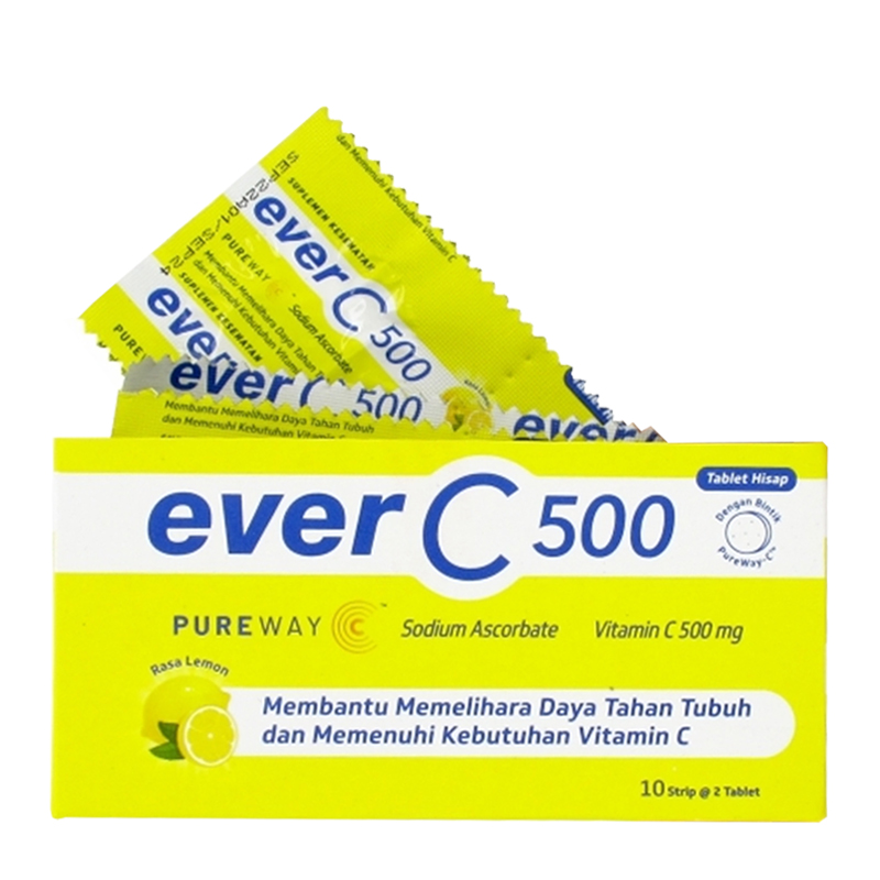 Ever C 500 Lemon Box 10 Strip | Gogobli
