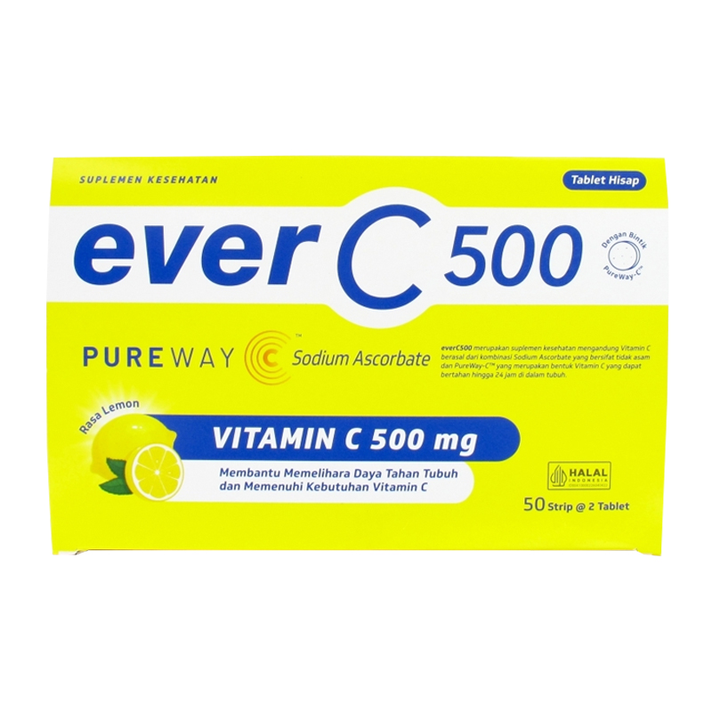 Ever C 500 Lemon Box 50 Strip | Gogobli