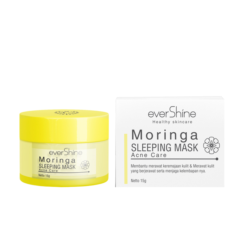 Evershine Moringa Sleeping Mask Acne Care 15gr | Gogobli