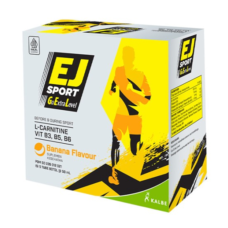 Extra Joss Sport Gel Liquid Box (5 Tube @ 50ml) | Gogobli