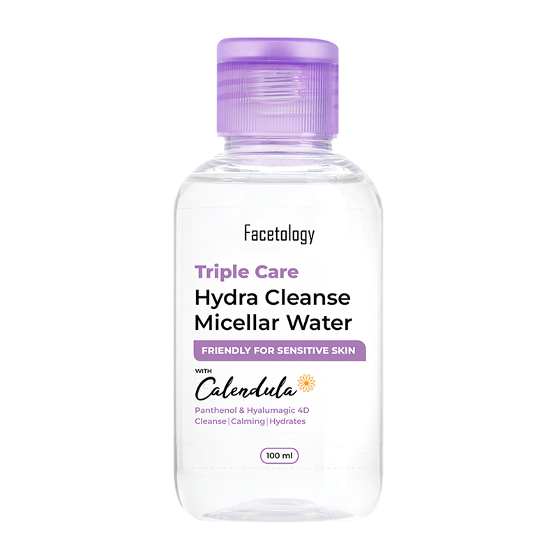 Facetology Triple Care Hydra Cleanse Micellar Water 100ml | Gogobli