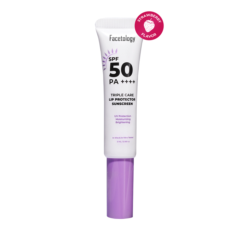 Facetology Triple Care Lip Protector Sunscreen Flavor 5ml | Gogobli