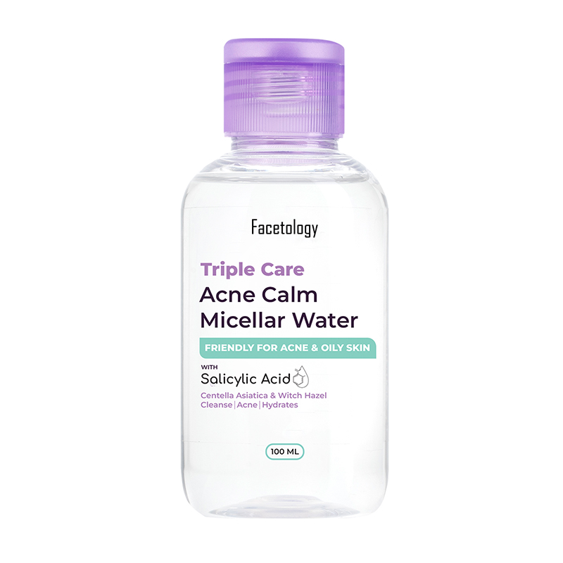 Facetology Triple Care Acne Calm Micellar Water 100ml | Gogobli