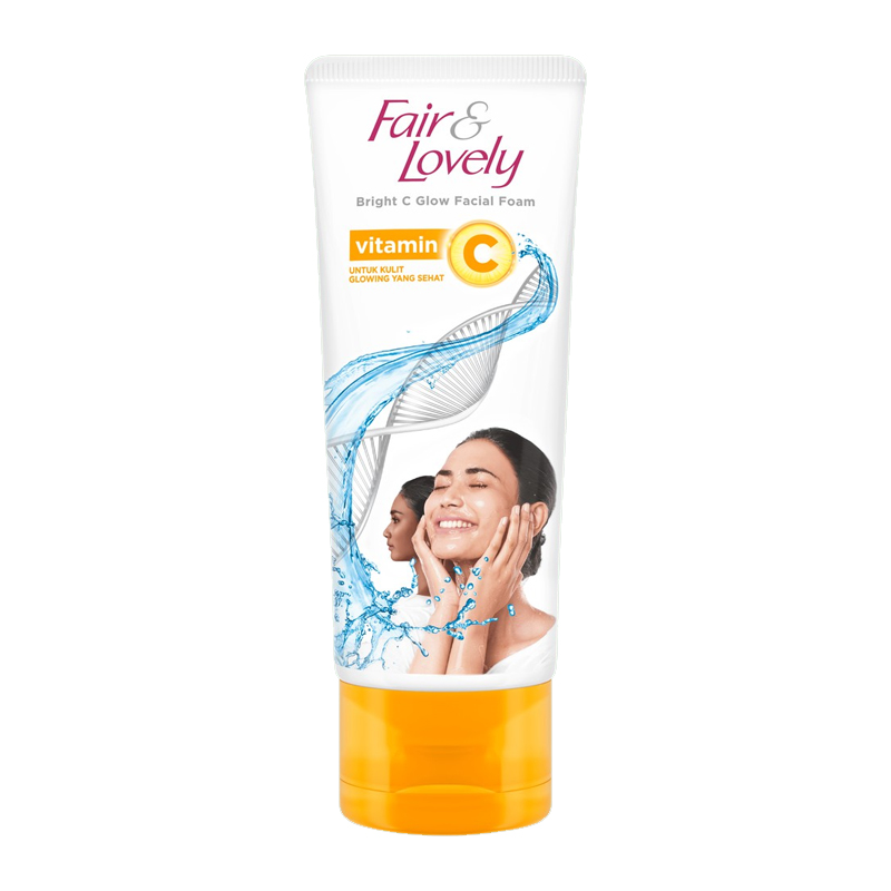 Fair & Lovely Bright C Glow Facial Foam 100gr | Gogobli