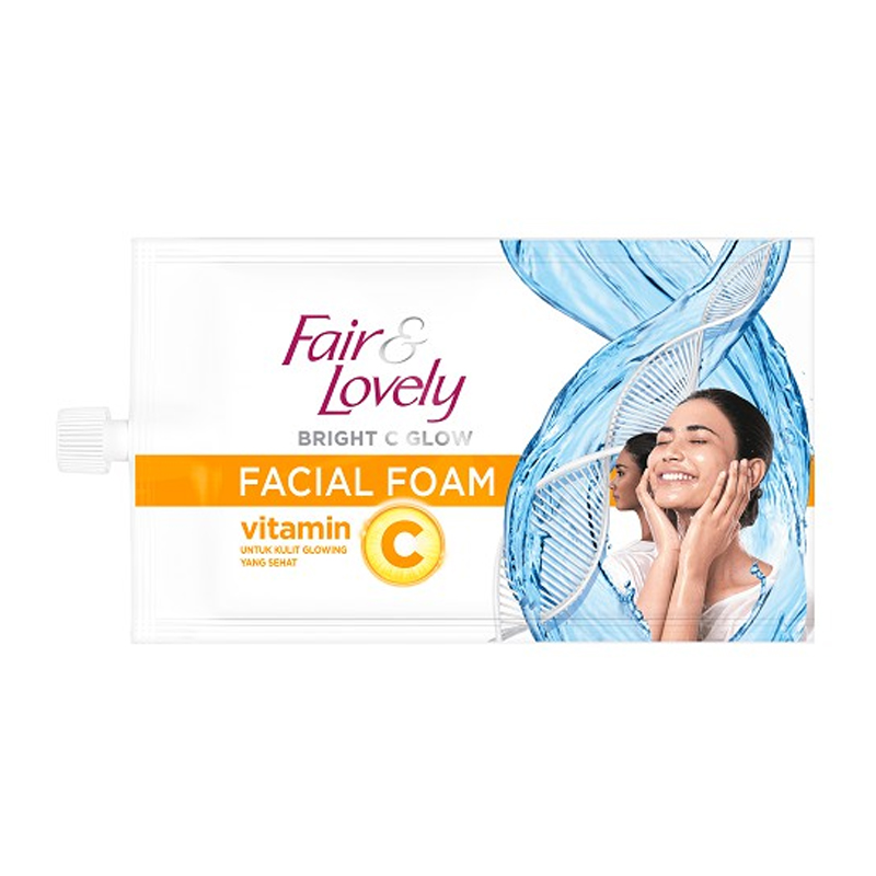 Fair & Lovely Bright C Glow Facial Foam 8gr | Gogobli