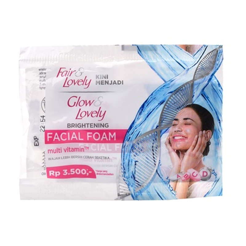 Fair & Lovely Multivitamin Facial Foam 8gr | Gogobli