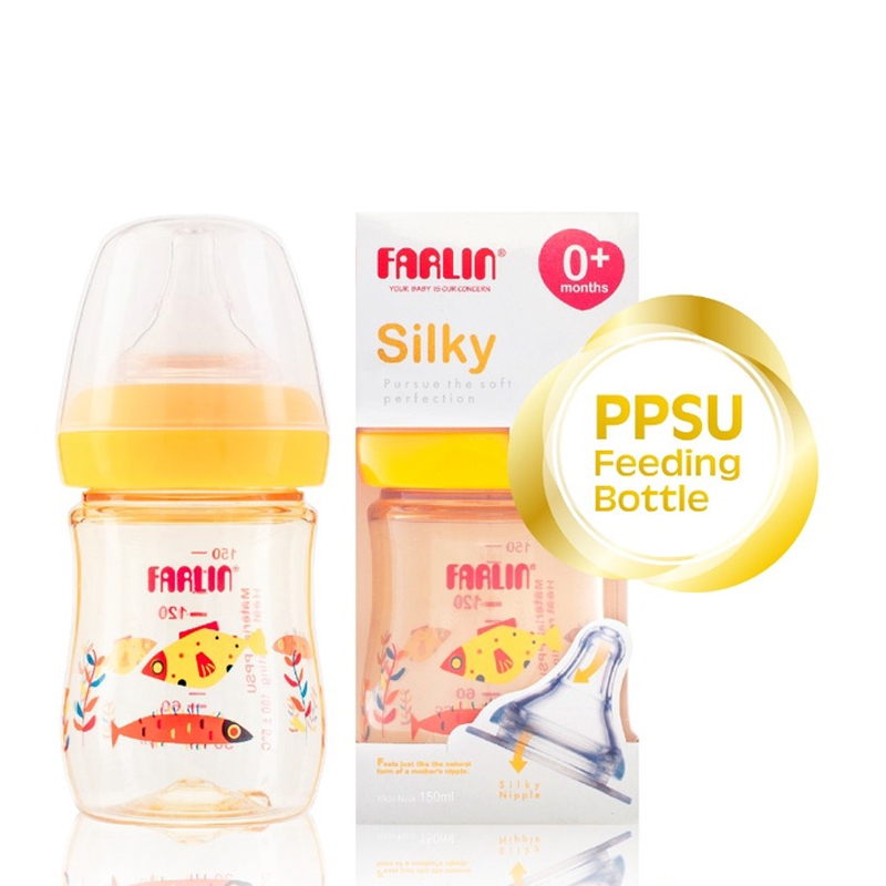 Farlin Silky PPSU Little Artist Feeding Bottle 150ml | Gogobli
