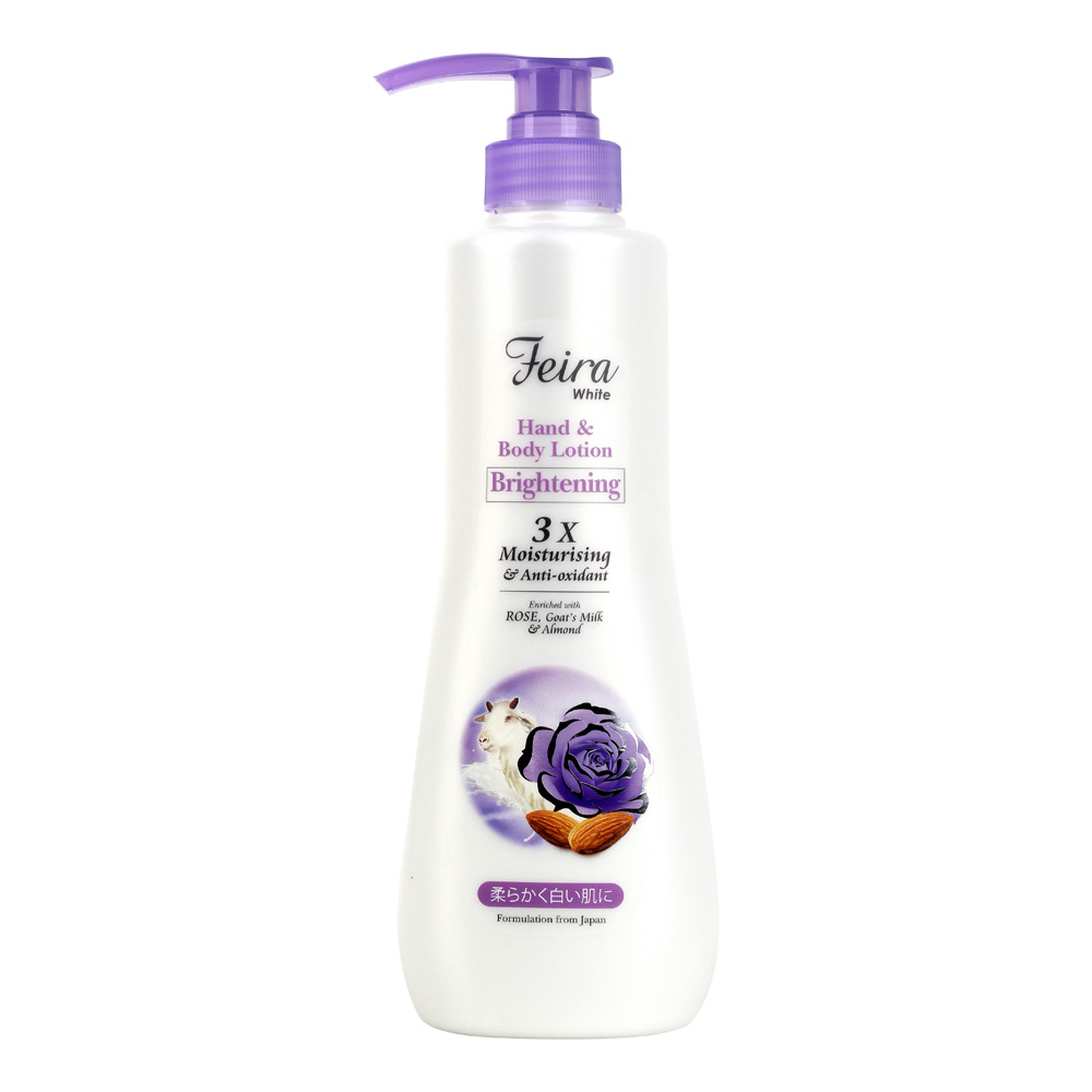 Feira Goats Milk Body Lotion Rose 600ml | Gogobli