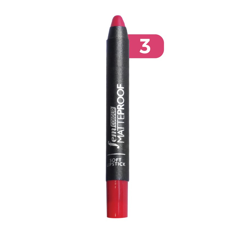 Fem Lip Colour Pencil Matteproof No.03 5gr | Gogobli