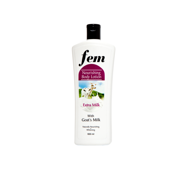 FEM Body Lotion Extra Milk 600ml | Gogobli