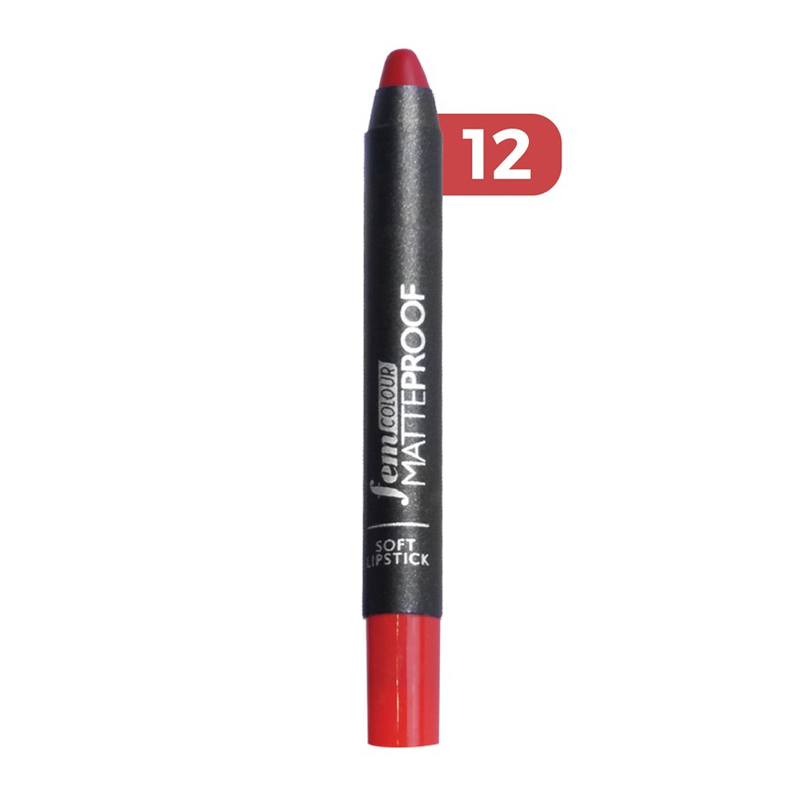 Fem Lip Colour Pencil Matteproof No.12 5gr | Gogobli