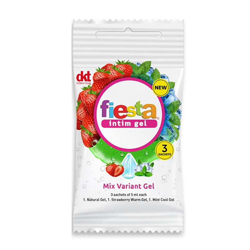 Fiesta Intim Gel Mix Variant (3 Sachets @5ml) | Gogobli