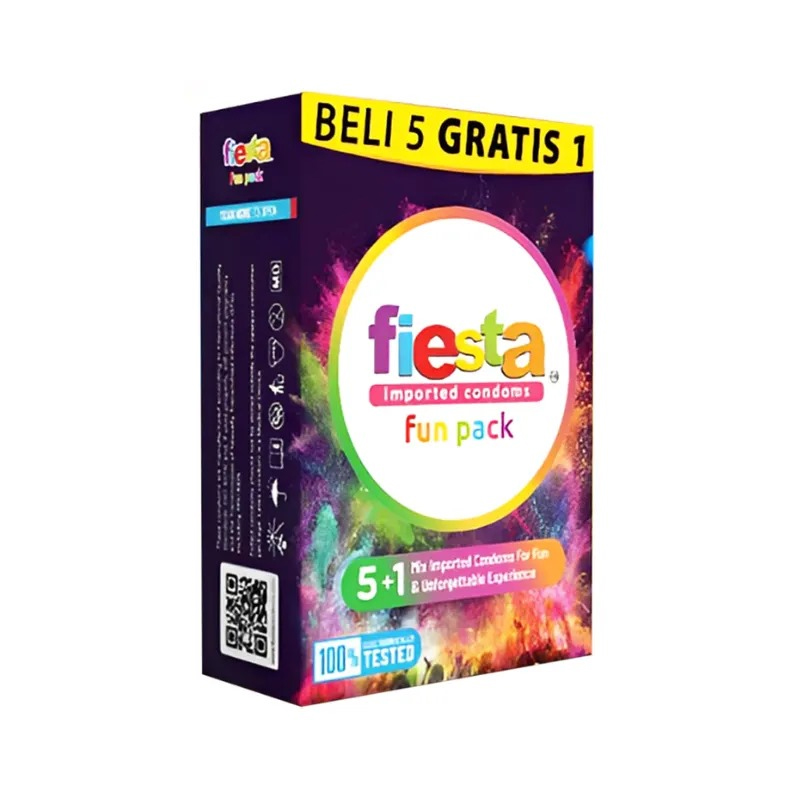 Fiesta Fun Pack (1 Box @5+1 Sachet) | Gogobli