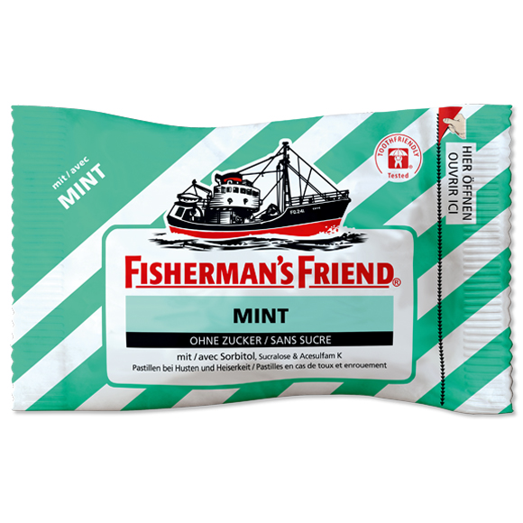 Fishermans Sugar Free Mint 25gr | Gogobli