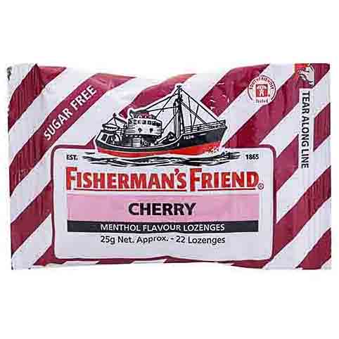 Fishermans Sugar Free Cherry 25gr | Gogobli